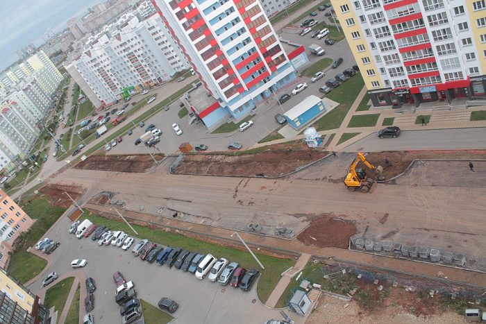 В Кирове в рамках нацпроекта продолжается строительство улиц